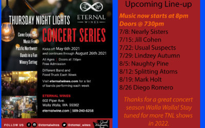 2 dance parties announced, Thursday Night Lights at The INK and great Robert Parker scores