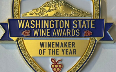 Our winemaker and owner, Brad Binko wins best winemaker award from Washington State Wine Awards